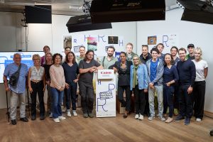 Gruppenbild bei der Canon Keynote des Hamburg Portfoio Reviews – Eventfotograf Hamburg