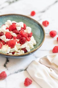 Sueßer Himbeertraum Nachtisch – Foodfotograf Hamburg